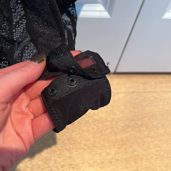 Medium Black Lace Hoxton Chic Bodysuit - Picture 3 of 4